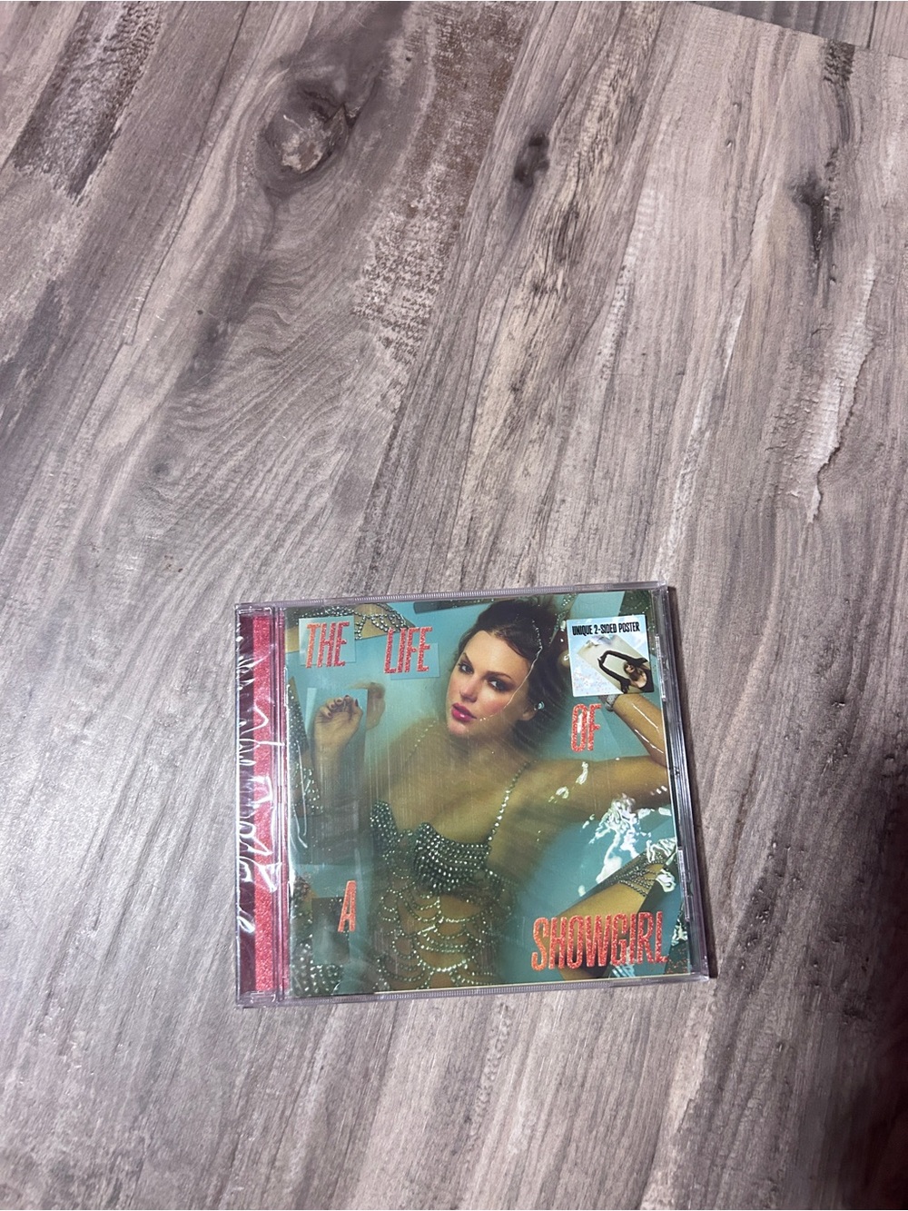 Unopened Taylor Swift Life of a Showgirl cd